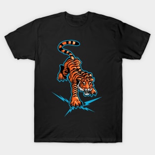 Tiger and lightning T-Shirt
